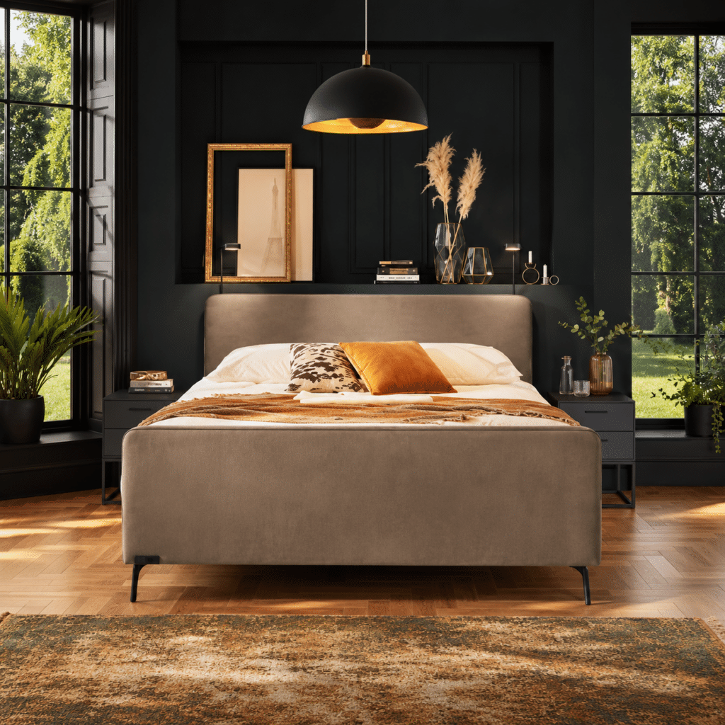 caresse boxspring 3050 vlak vooraanzicht lighoogte 65 cm