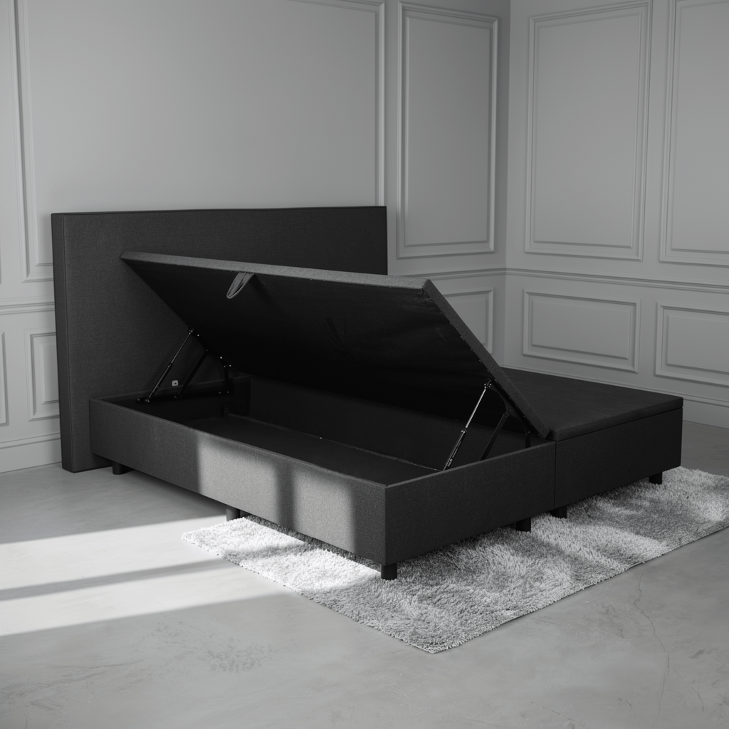 van Schaik Opbergboxspring Sam zonder Matrassen - Afbeelding 4