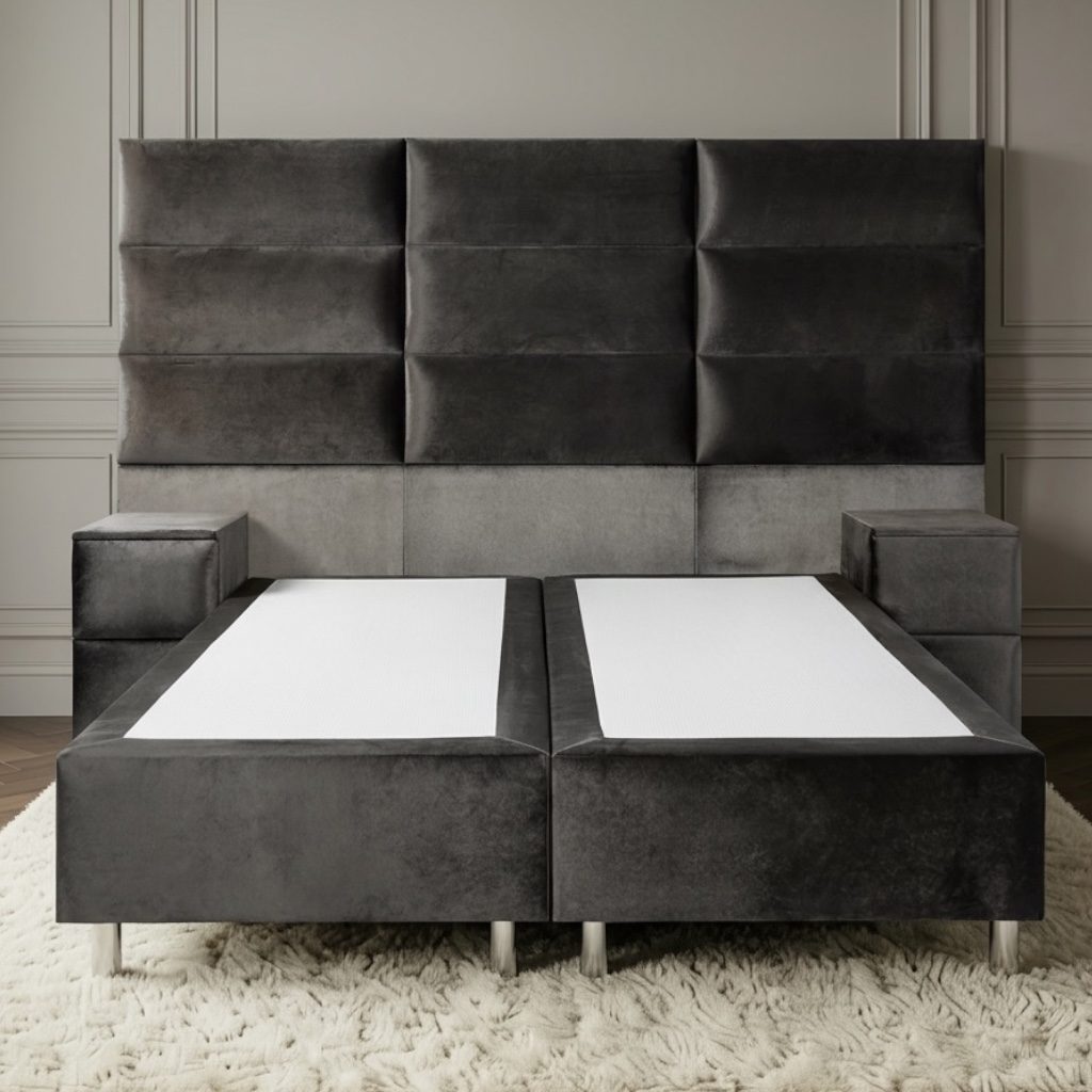 van Schaik Boxspring Platinum Deluxe zonder Matrassen