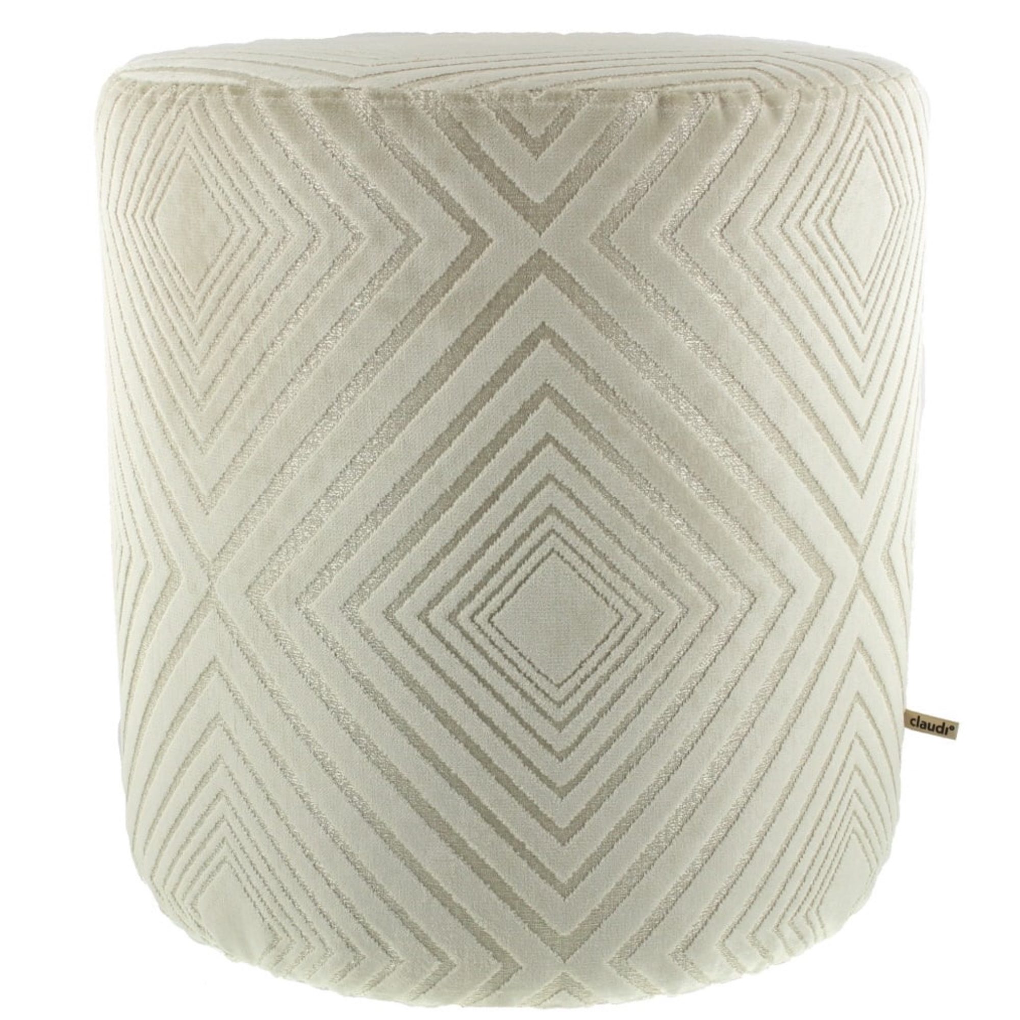 Poef Claudi Lobelle Off white