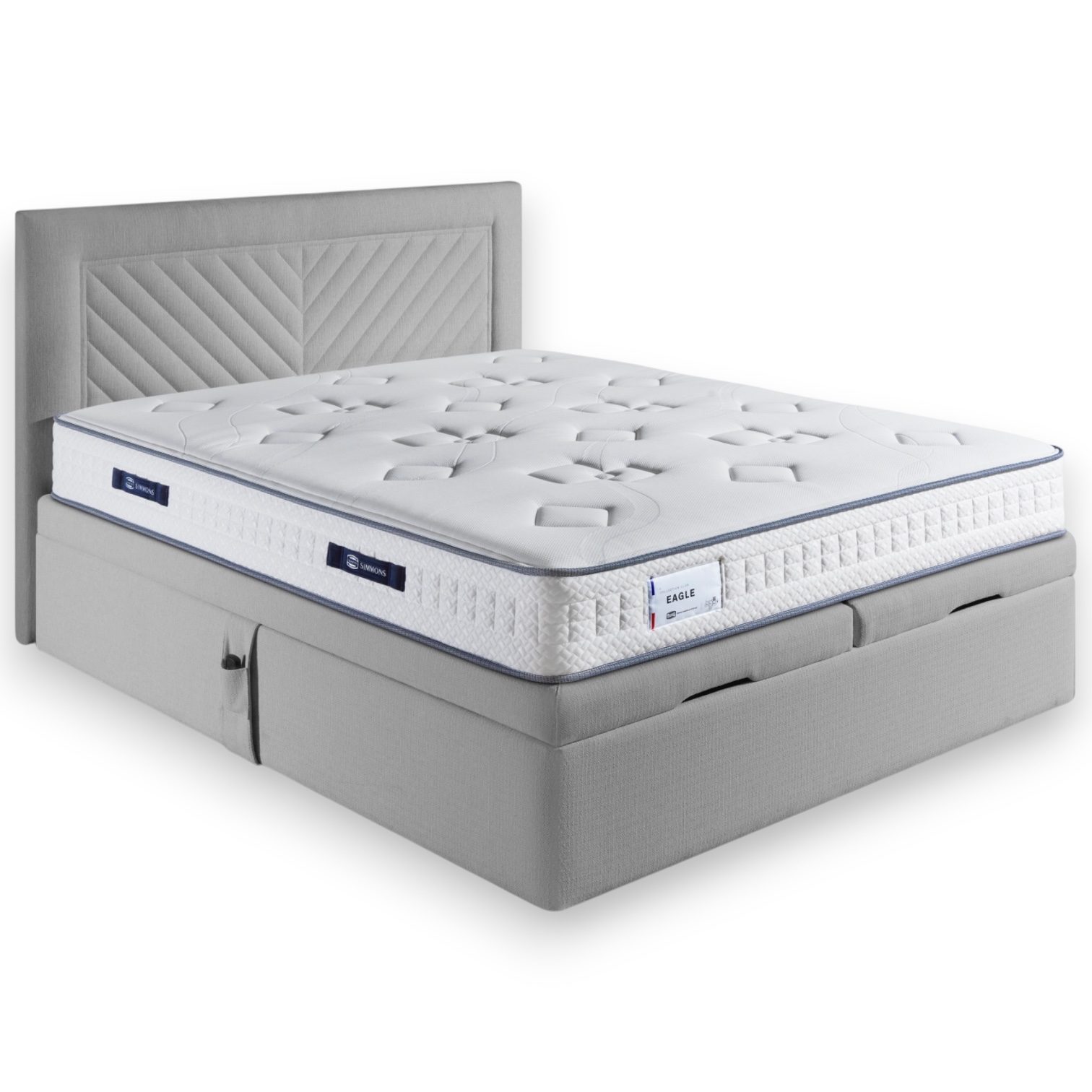 Simmons Opbergboxspring Prisma ELEKTRISCH