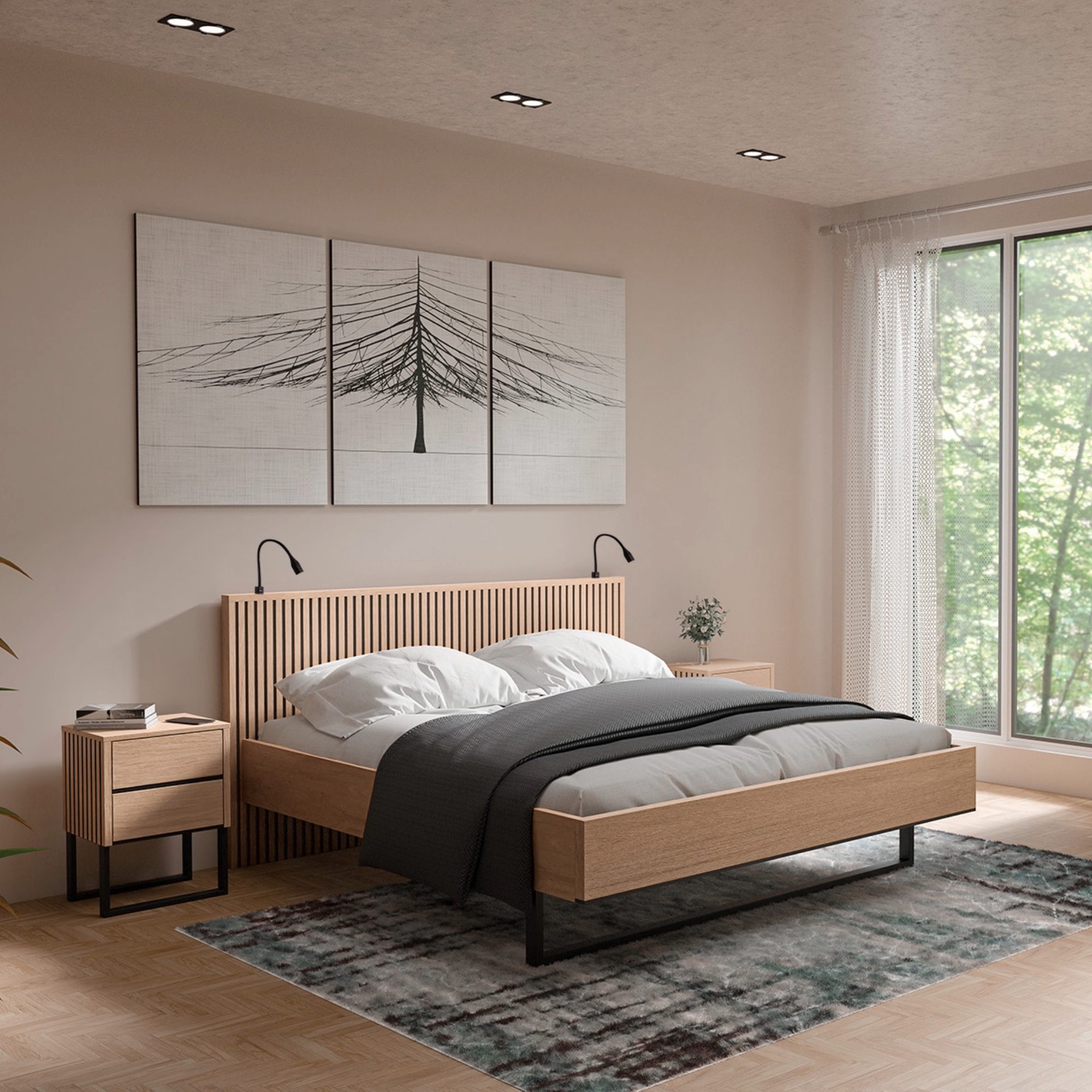 Ledikant Marriott Van Os 1-delig hoofdbord