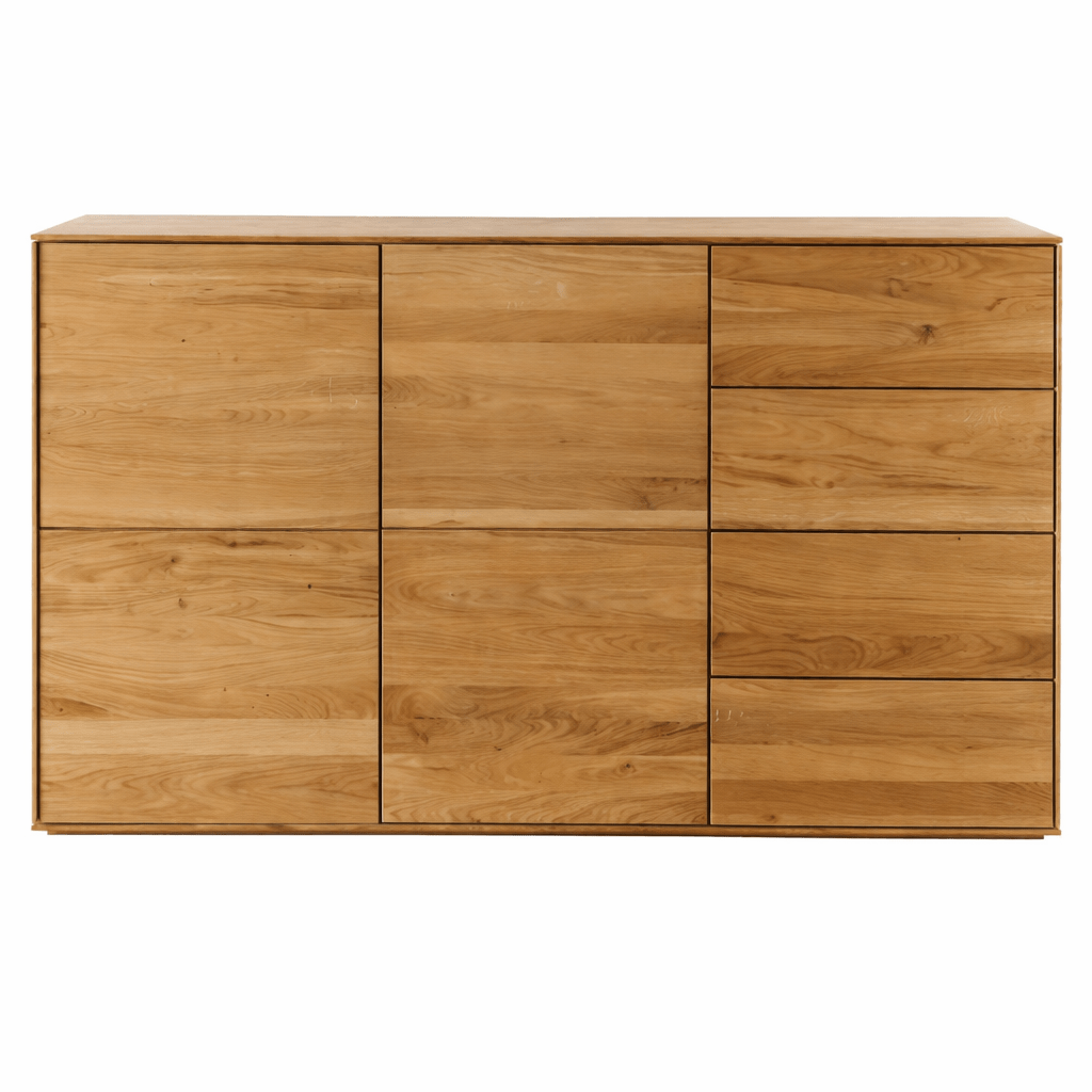 Breed Forestales Maryland Commode VI dressoir van massief wild eiken.