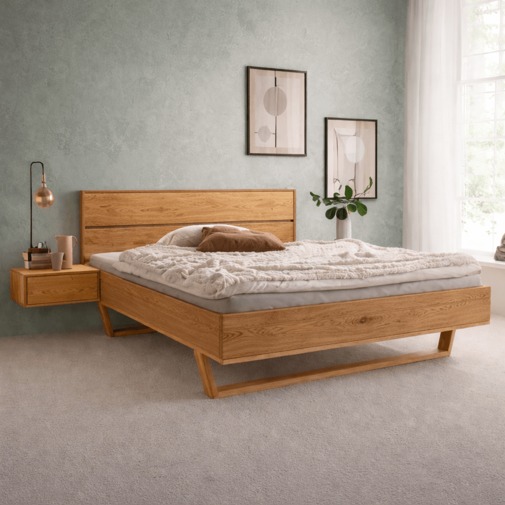 Forestales Alabama Massief Wild Eiken Houten Ledikant