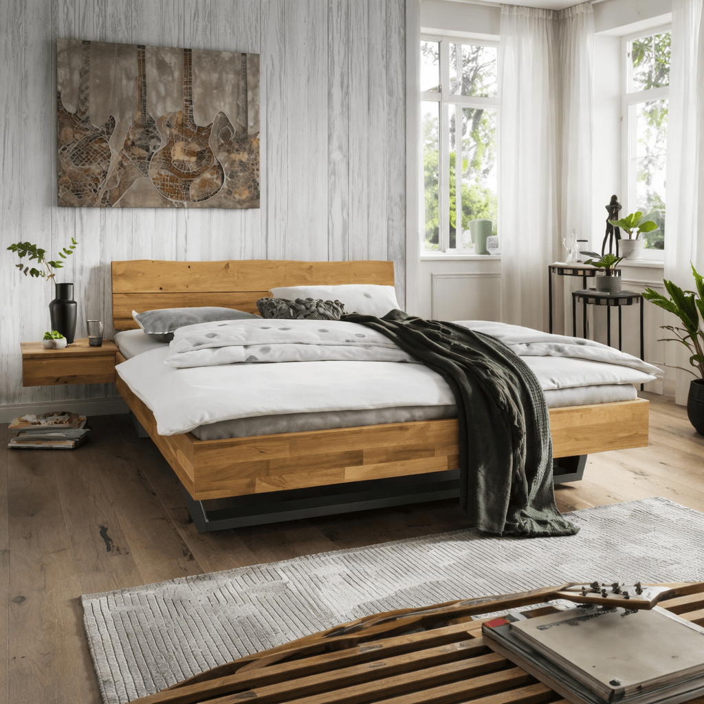 Forestales Astoria Massief Wild Eiken Houten Zweefbed