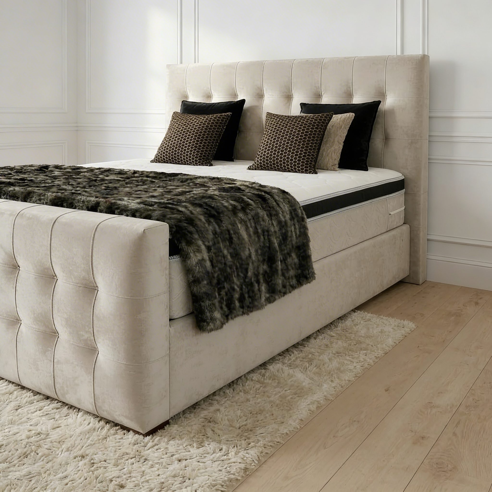 van Schaik Boxspring Adige Beige - Afbeelding 5