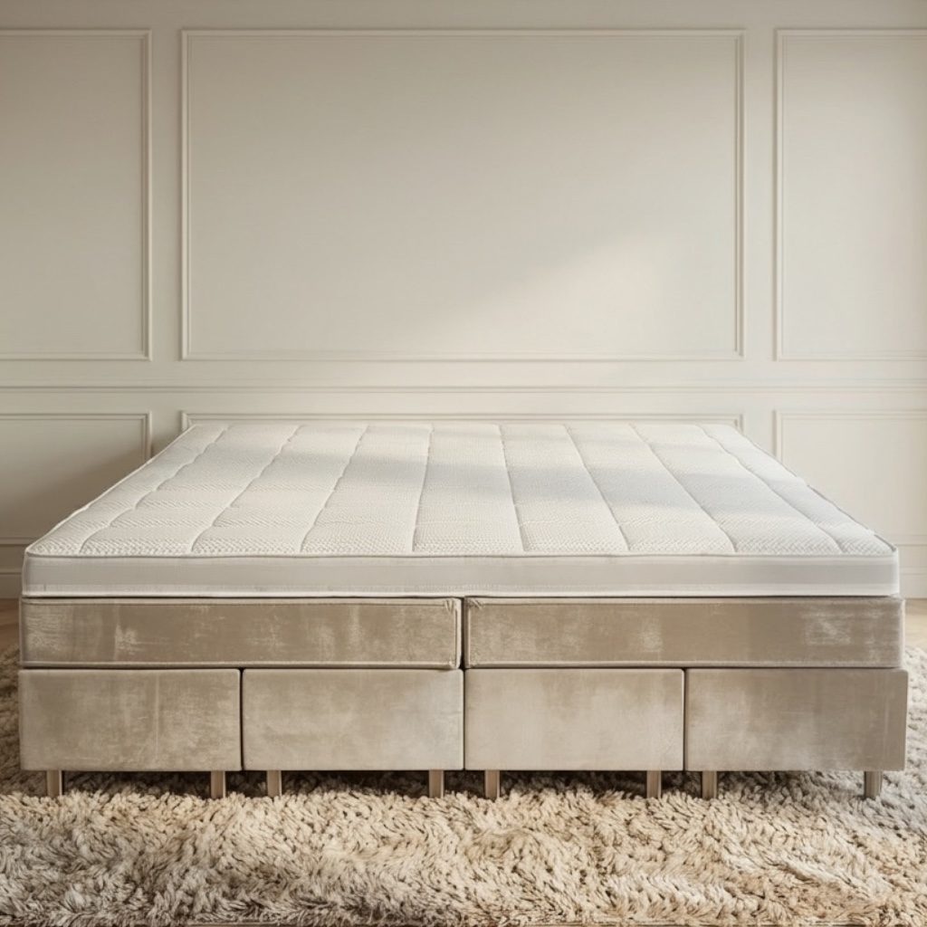 van Schaik Familie Boxspring Kingsize XXL zonder hoofdbord