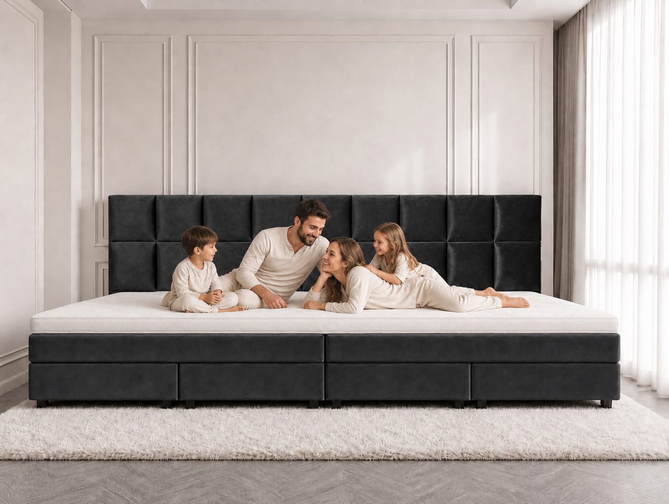 van Schaik Familie Boxspring Kingsize XXL