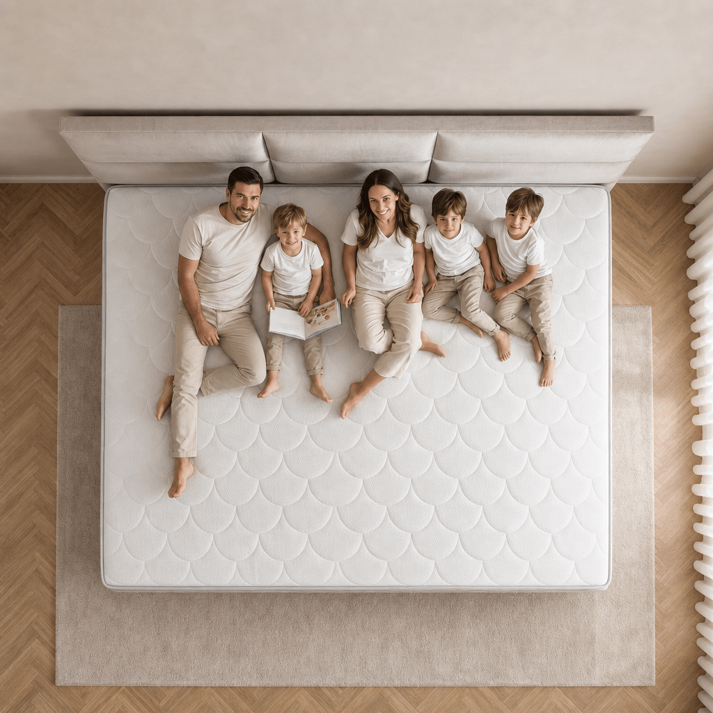 van Schaik Familie Boxspring Kingsize XXL Beige - Afbeelding 3