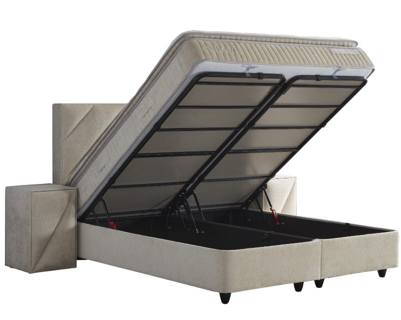 UIT VOORRAAD Opbergbed Shinebedd met matras 180x200 - Afbeelding 3