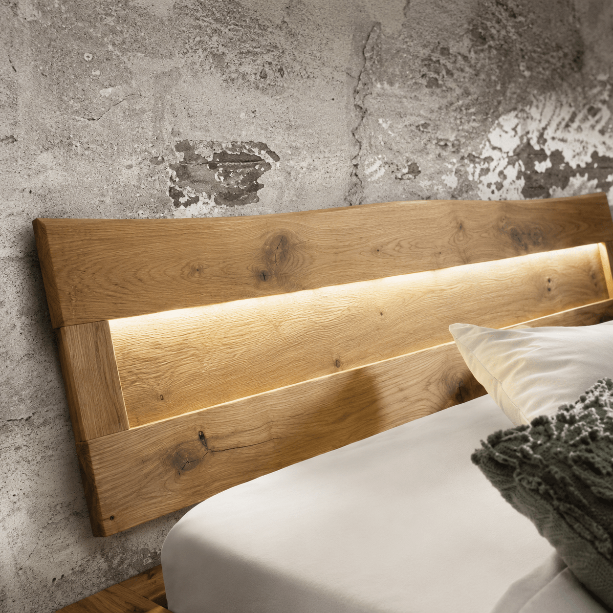 Van Schaik Aro Eiken Balkenbed - Afbeelding 4