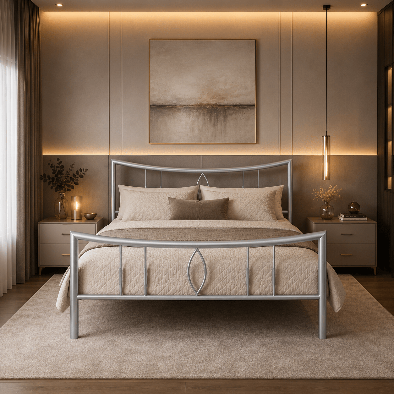 Van Schaik Firenze Metalen Bed - Afbeelding 2