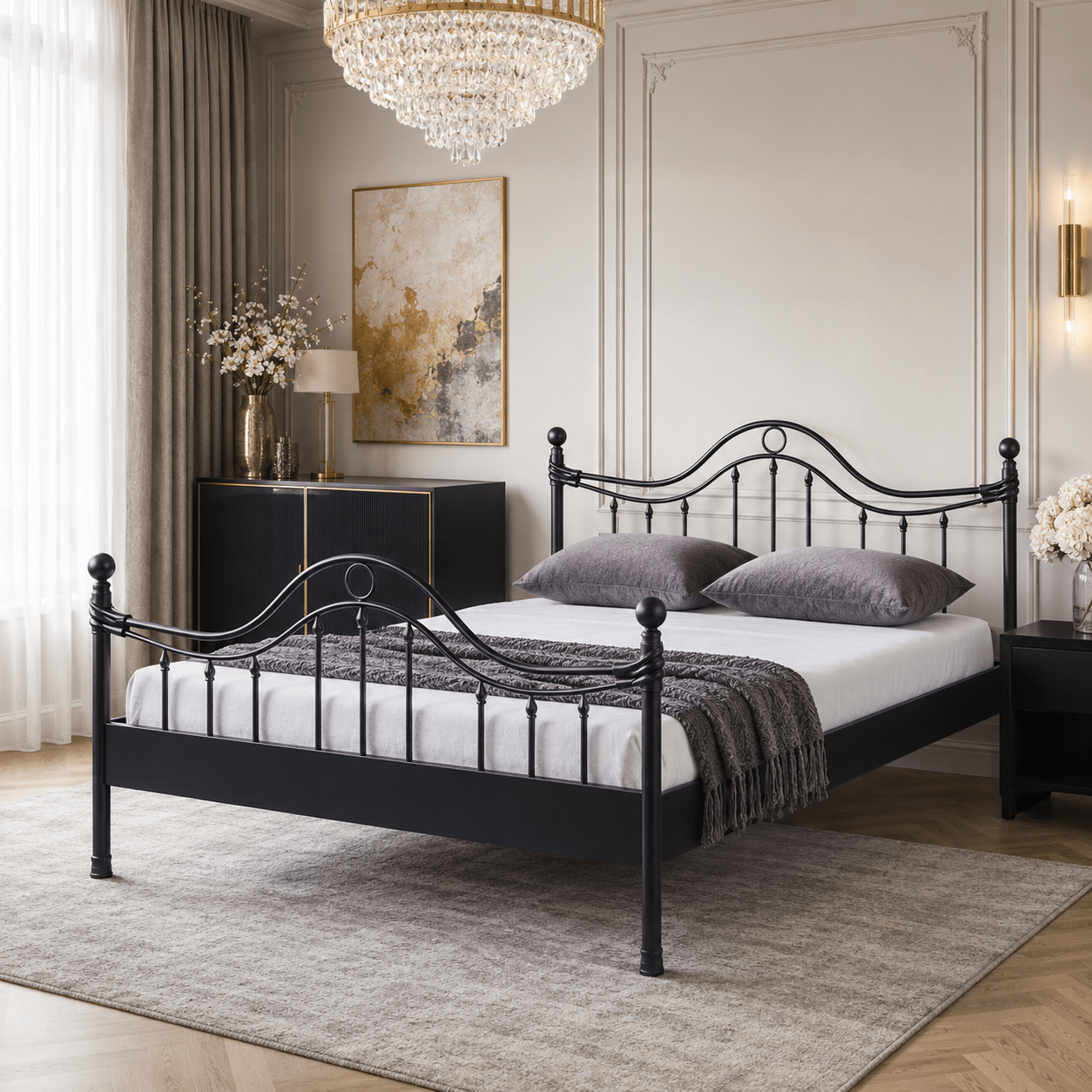 Van Schaik Genova Metalen Bed