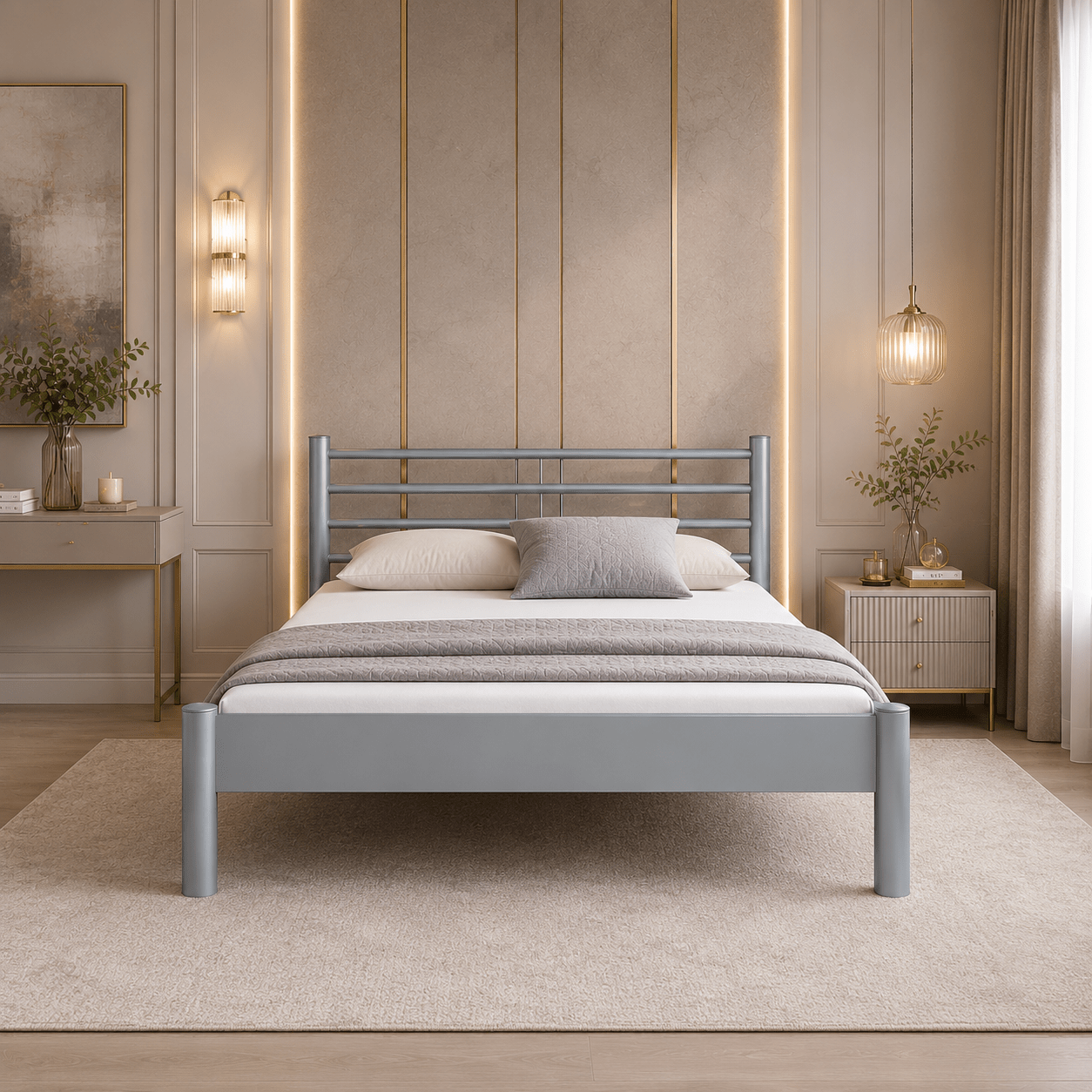 Van Schaik Portofino Metalen Bed - Afbeelding 2