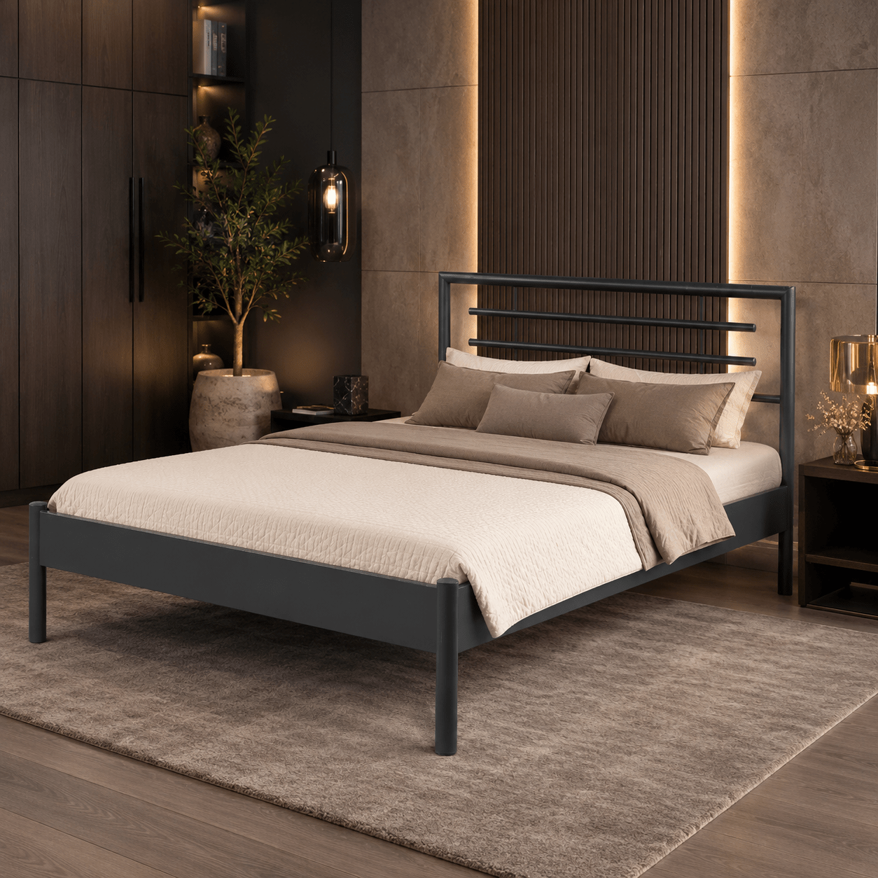 Van Schaik Valencia Metalen Bed