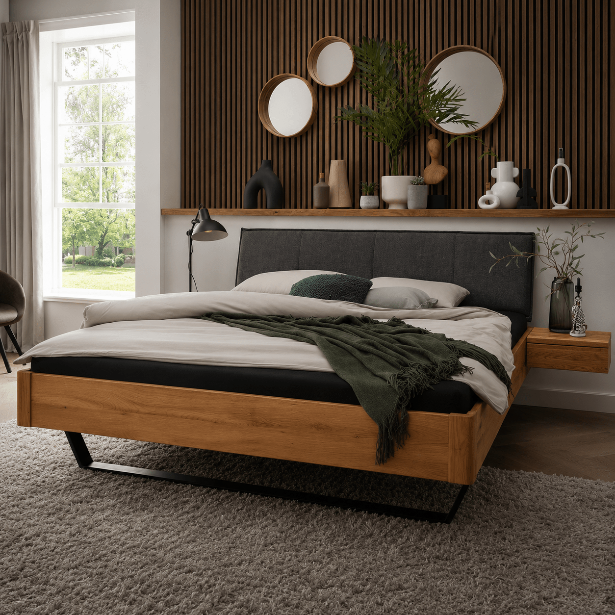 Van Schaik Oakridge Massief Houten Ledikant