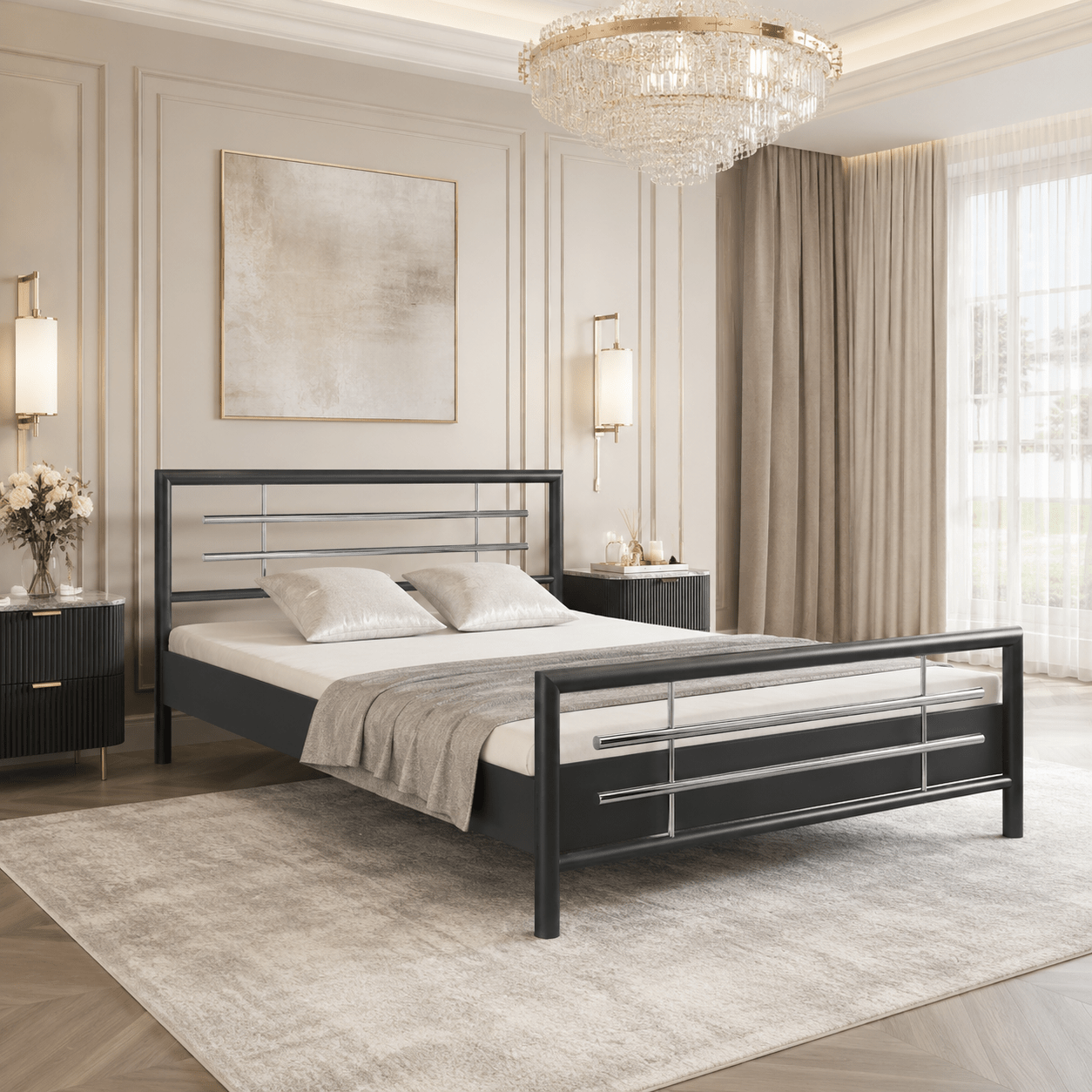Van Schaik Aranda Metalen Bed