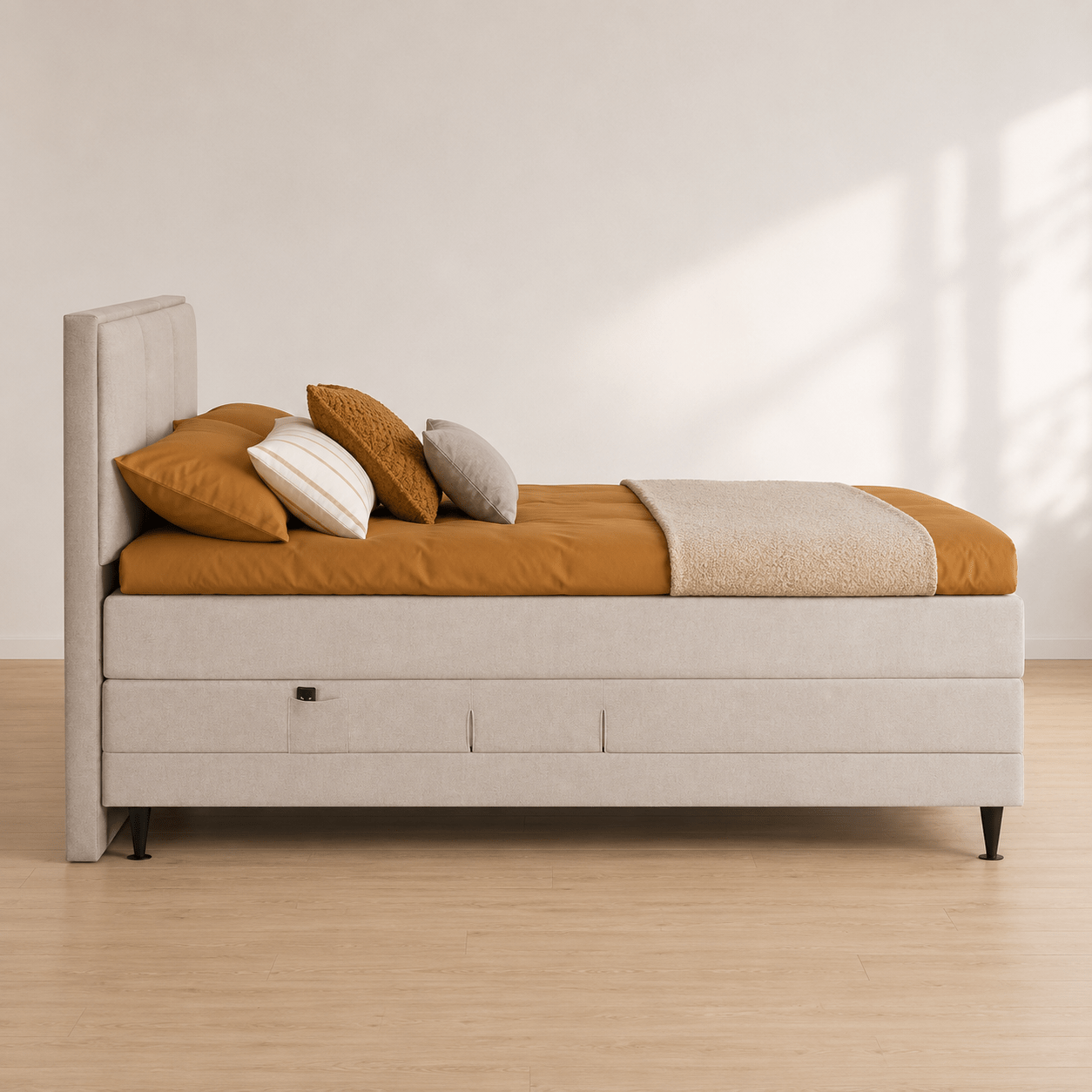 Elektrisch verstelbare boxspring met 7 comfortzones