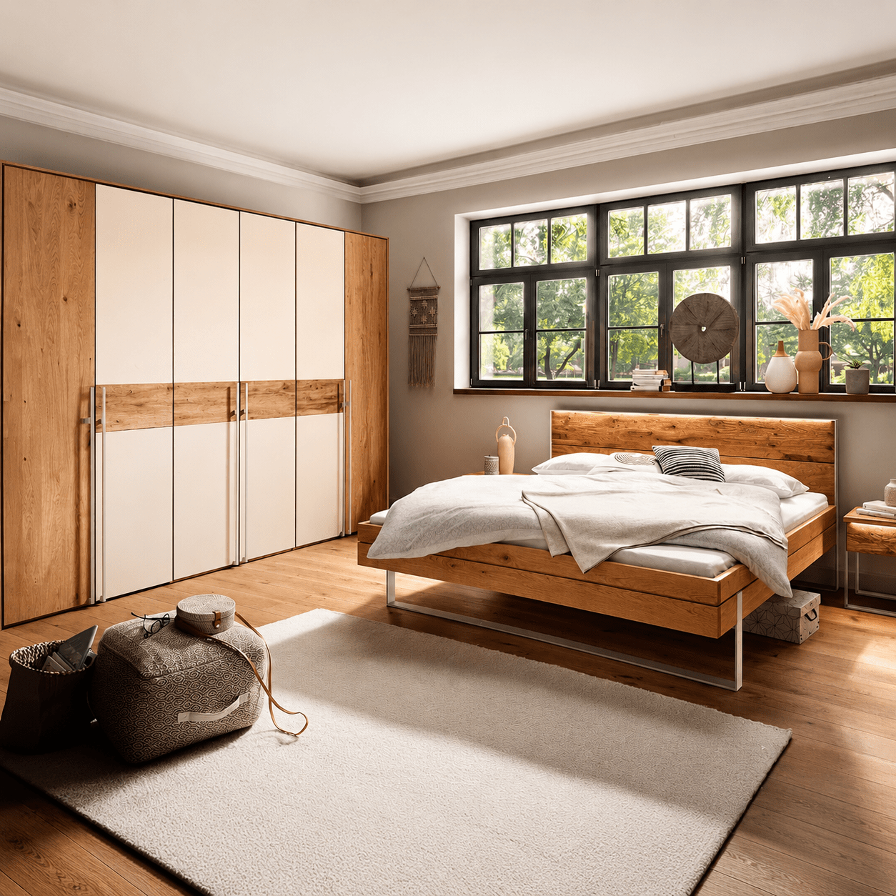 Forestales Boston Wit Houten Bed