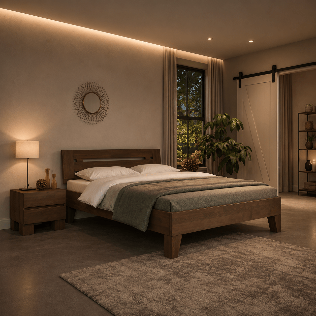 Tijdloos Van Schaik Celesto massief houten bed