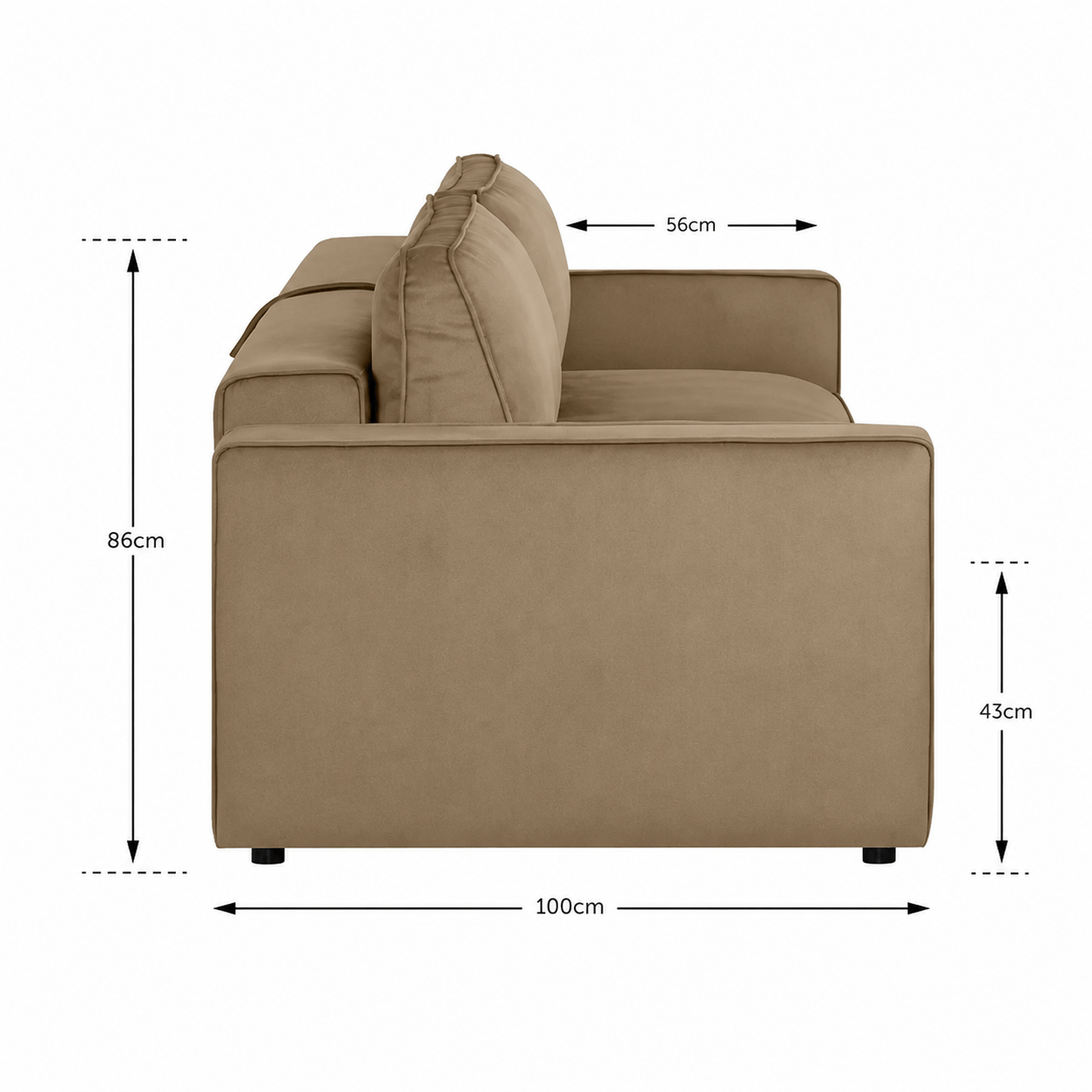 ARCTIC LIVING® CHILL 3-zits Slaapbank - Afbeelding 3