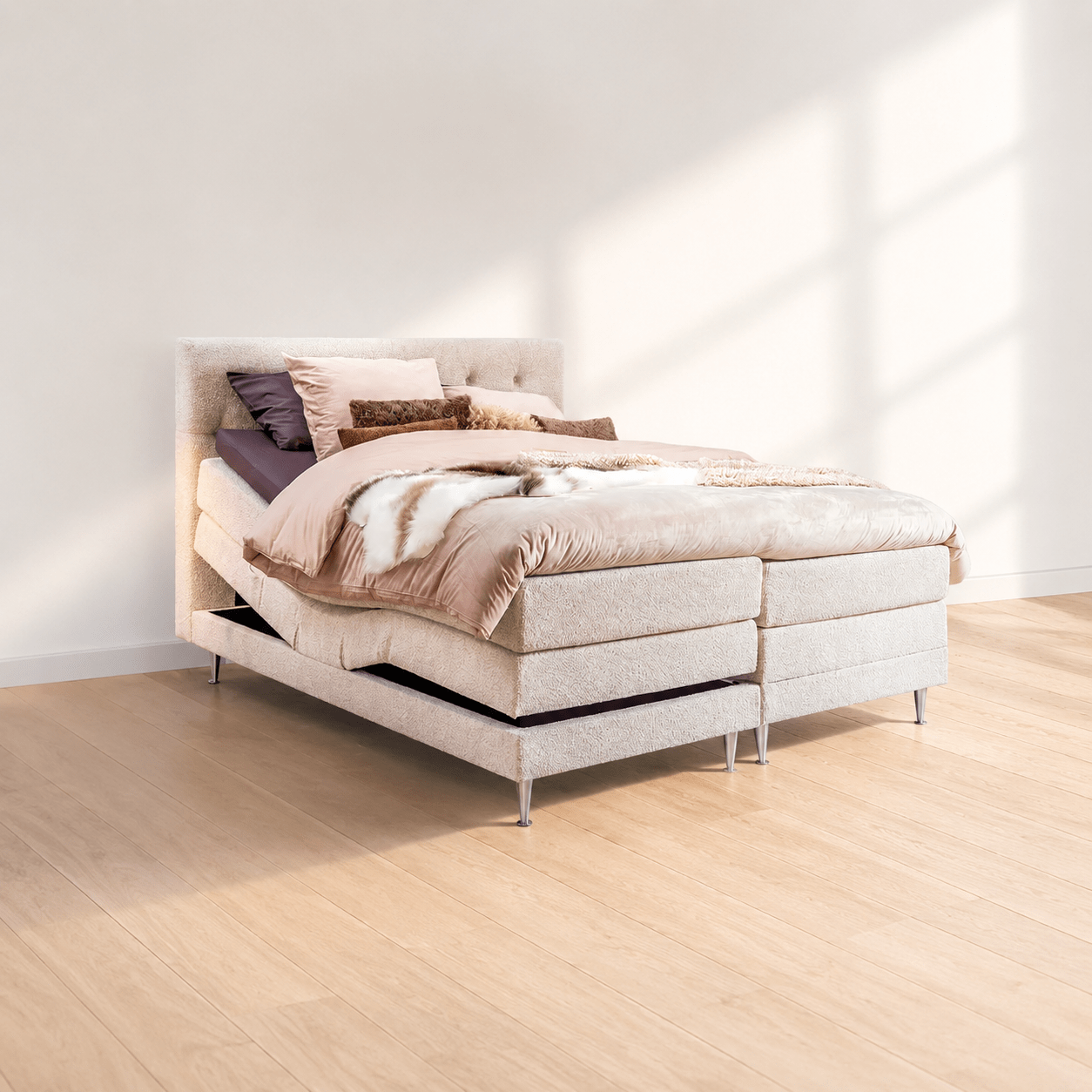 ARCTIC LIVING® Ellesmere Elektrisch Verstelbaar Boxspring - Afbeelding 2