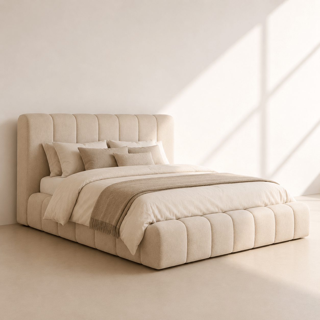 ARCTIC LIVING® Freya Gestoffeerd Opbergbed