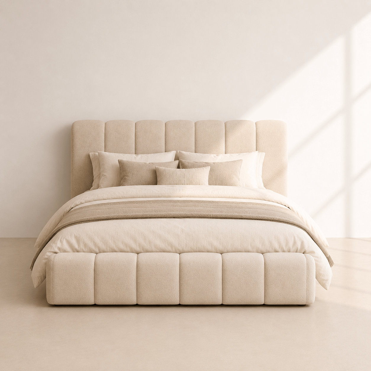 ARCTIC LIVING® Freya Gestoffeerd Opbergbed - Afbeelding 2