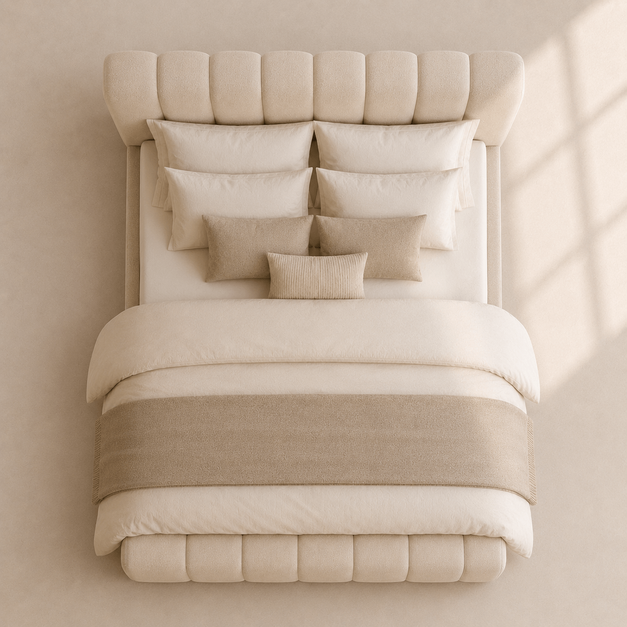 ARCTIC LIVING® Freya Gestoffeerd Opbergbed - Afbeelding 4