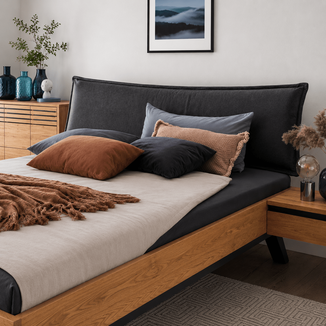 Forestales Intenso Massief Houten Bed - Afbeelding 4