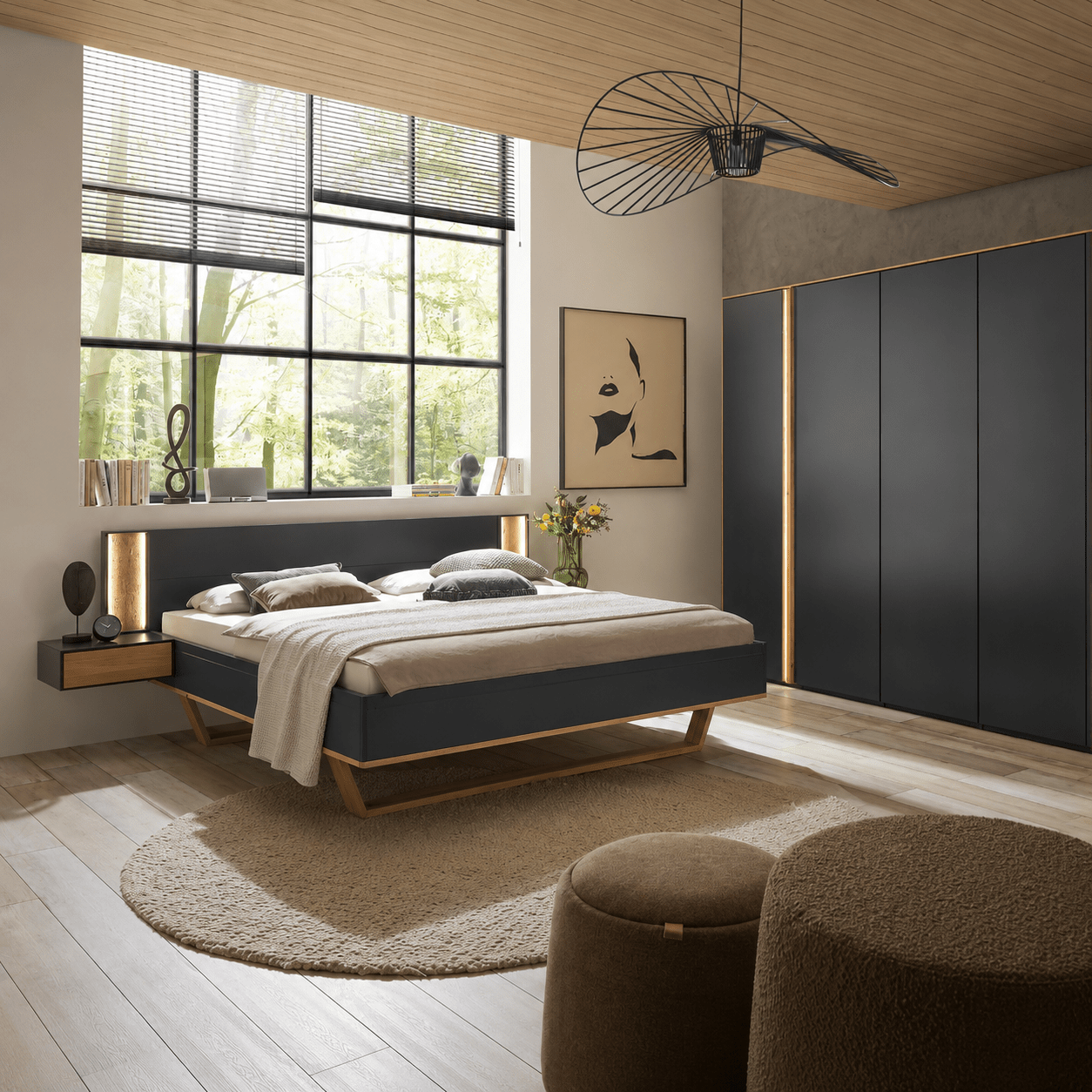 Forestales Miami Houten Bed