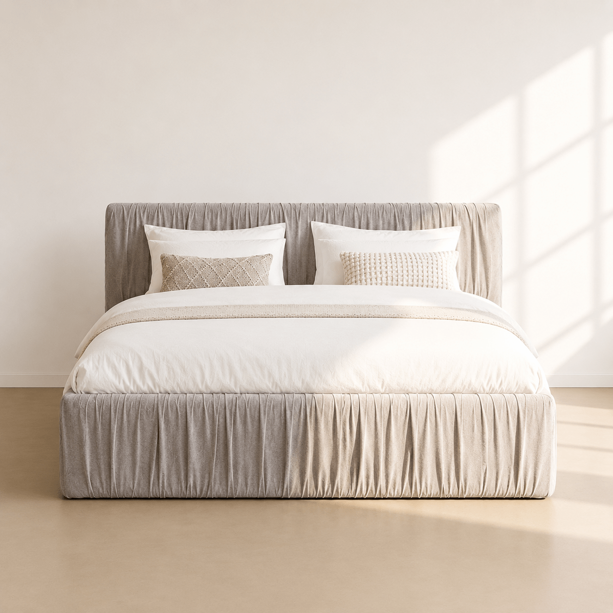 ARCTIC LIVING® Nunavut Gestoffeerd Opbergbed - Afbeelding 2