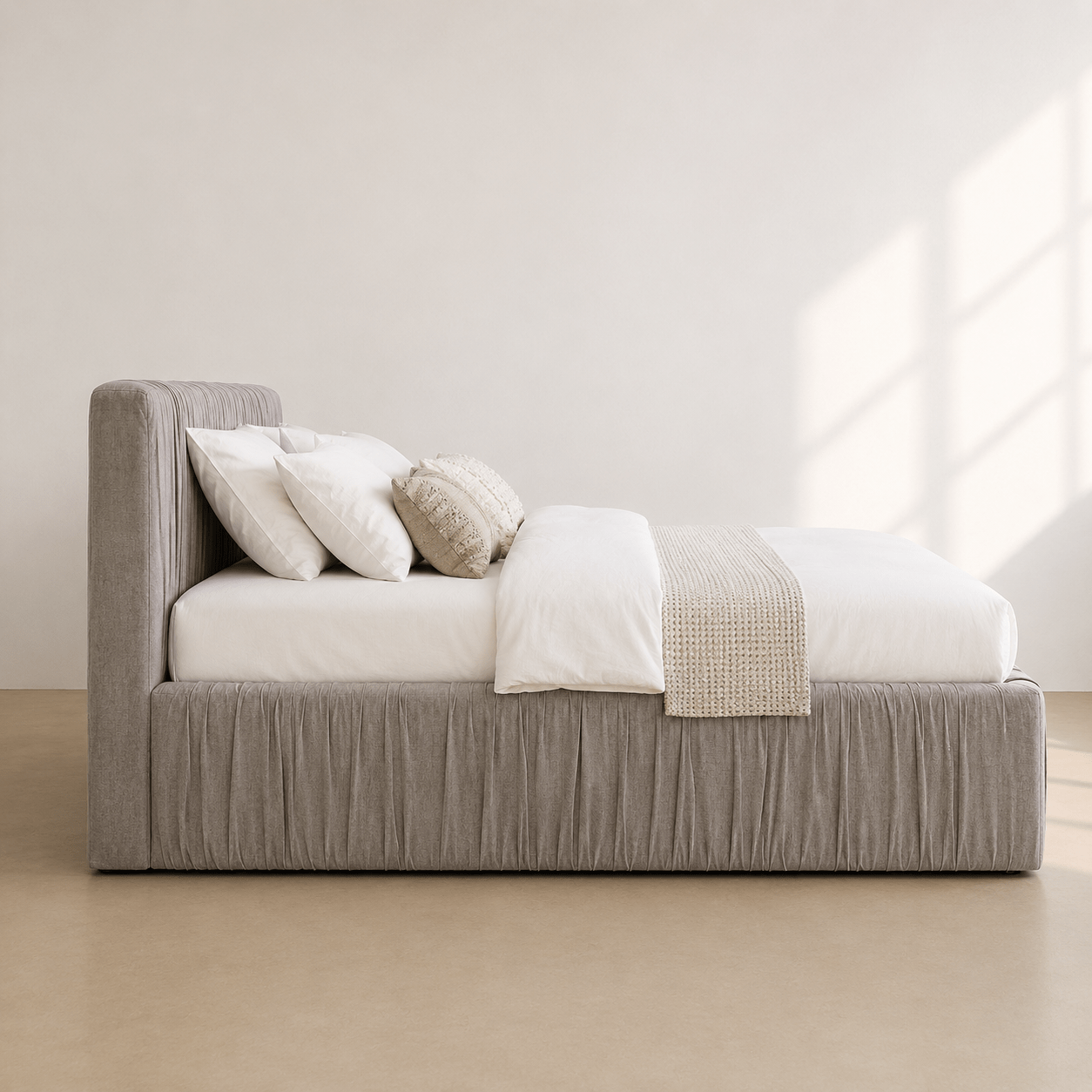 ARCTIC LIVING® Nunavut Gestoffeerd Opbergbed - Afbeelding 6