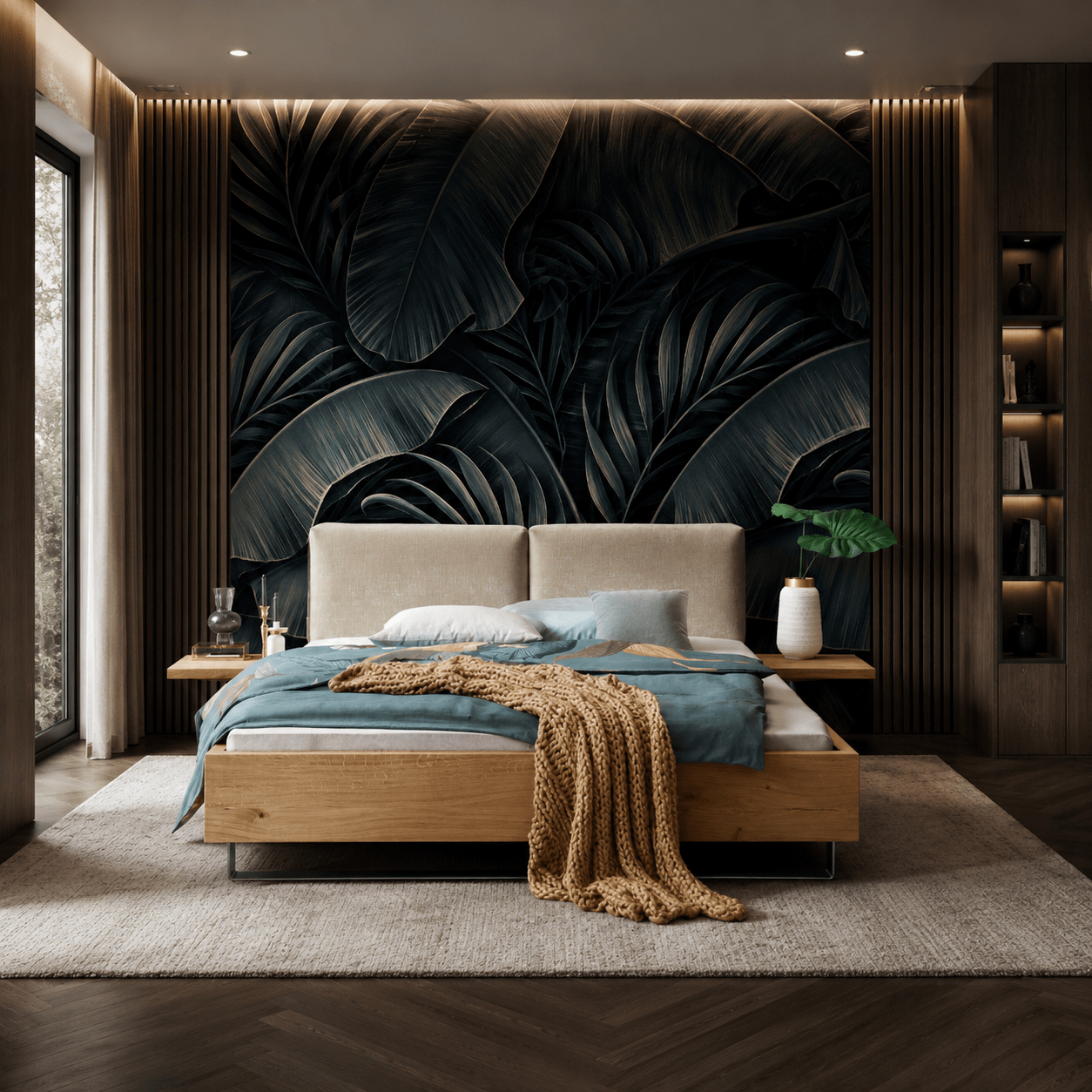 Forestales Queens Massief Houten Bed - Afbeelding 2