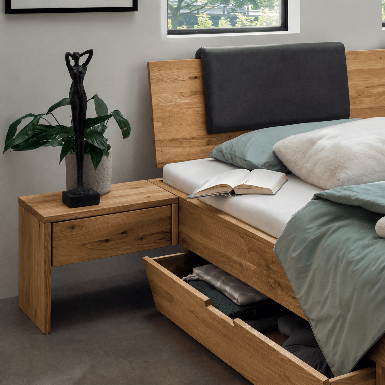 Forestales Redwood Houten Bed met Bedlades - Afbeelding 5