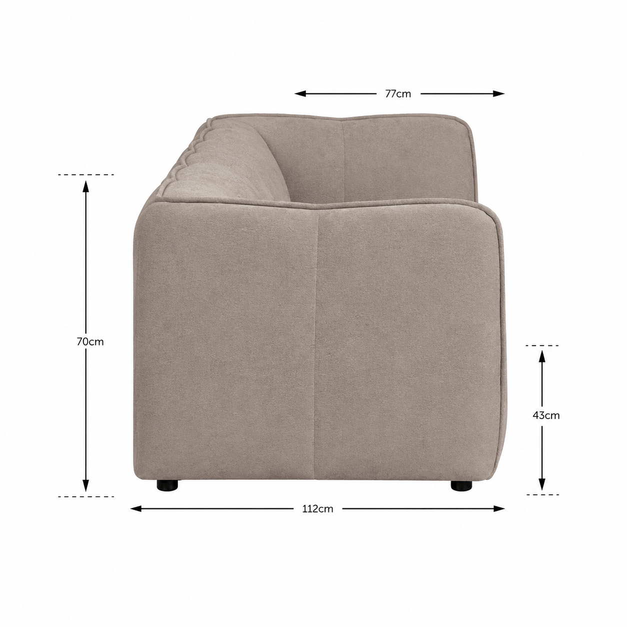 ARCTIC LIVING® SKADI 3-zits Slaapbank - Afbeelding 10