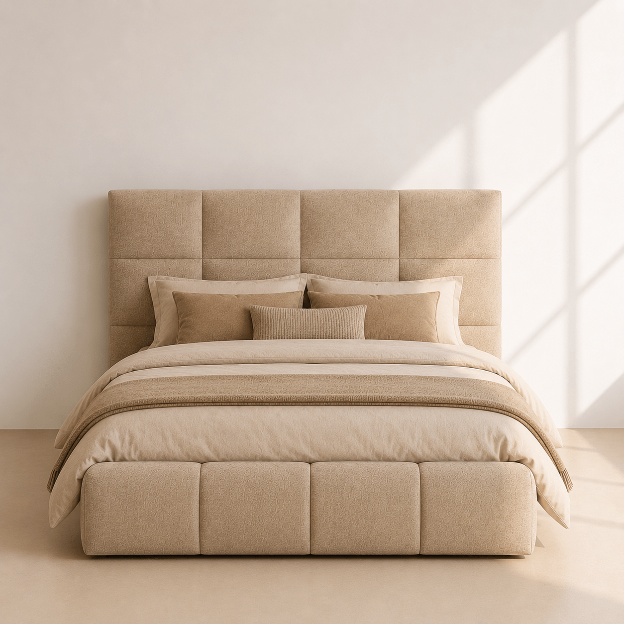 ARCTIC LIVING® Valkea Gestoffeerd Opbergbed - Afbeelding 2
