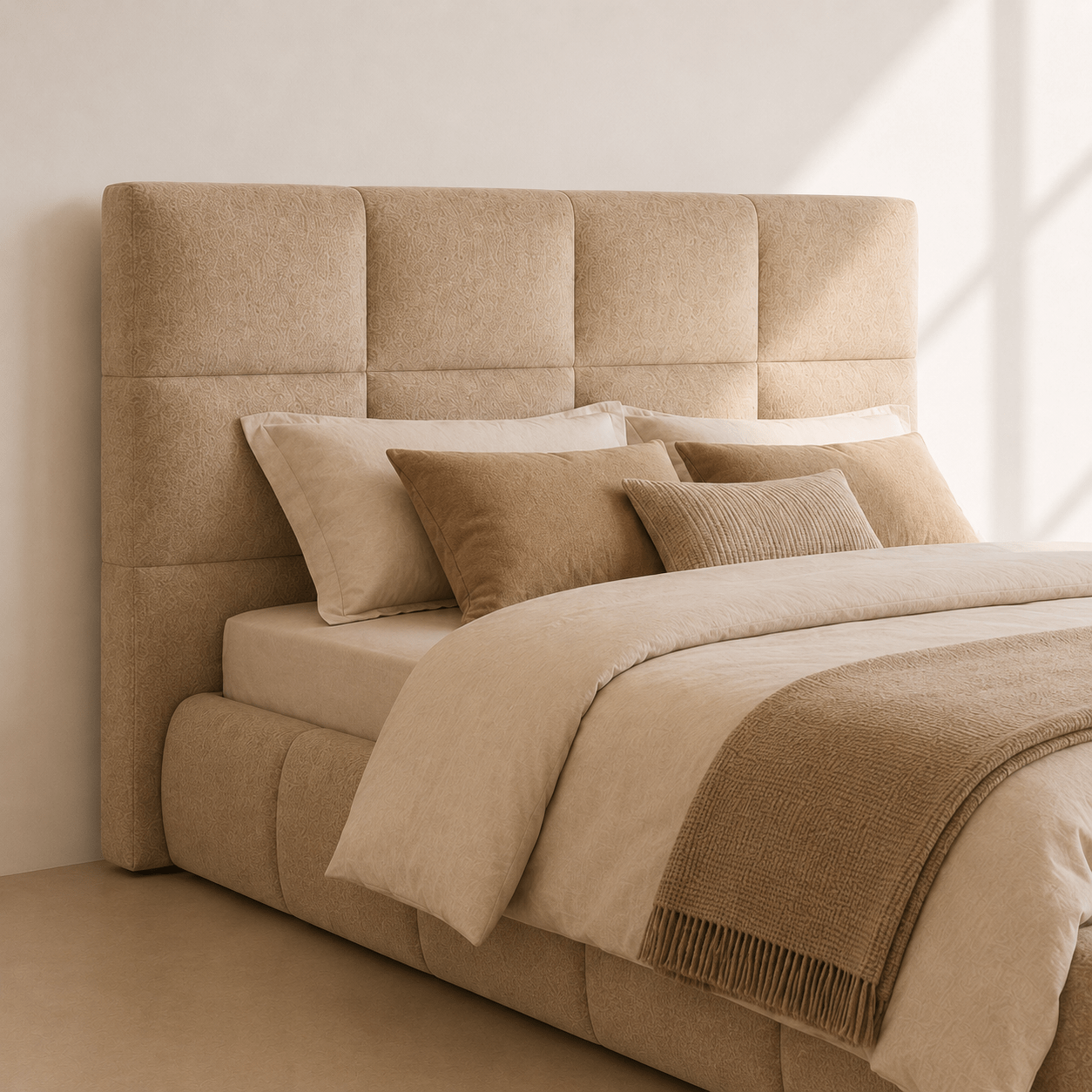 ARCTIC LIVING® Valkea Gestoffeerd Opbergbed - Afbeelding 3