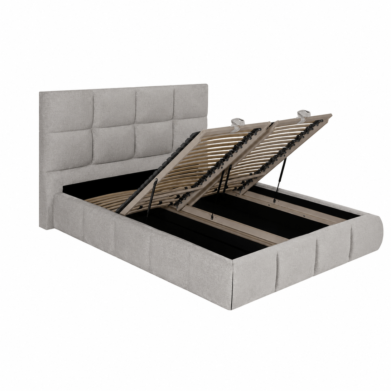 ARCTIC LIVING® Valkea Gestoffeerd Opbergbed - Afbeelding 6