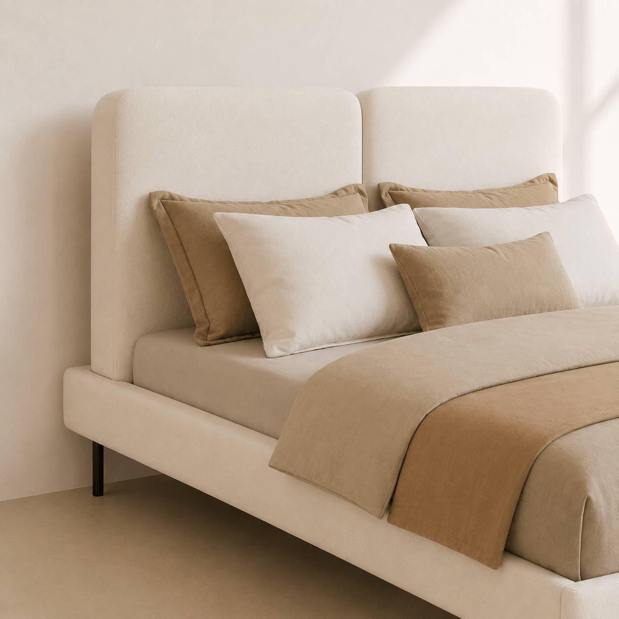 Arctic Living Yucon Gestoffeerd Bed - Afbeelding 3