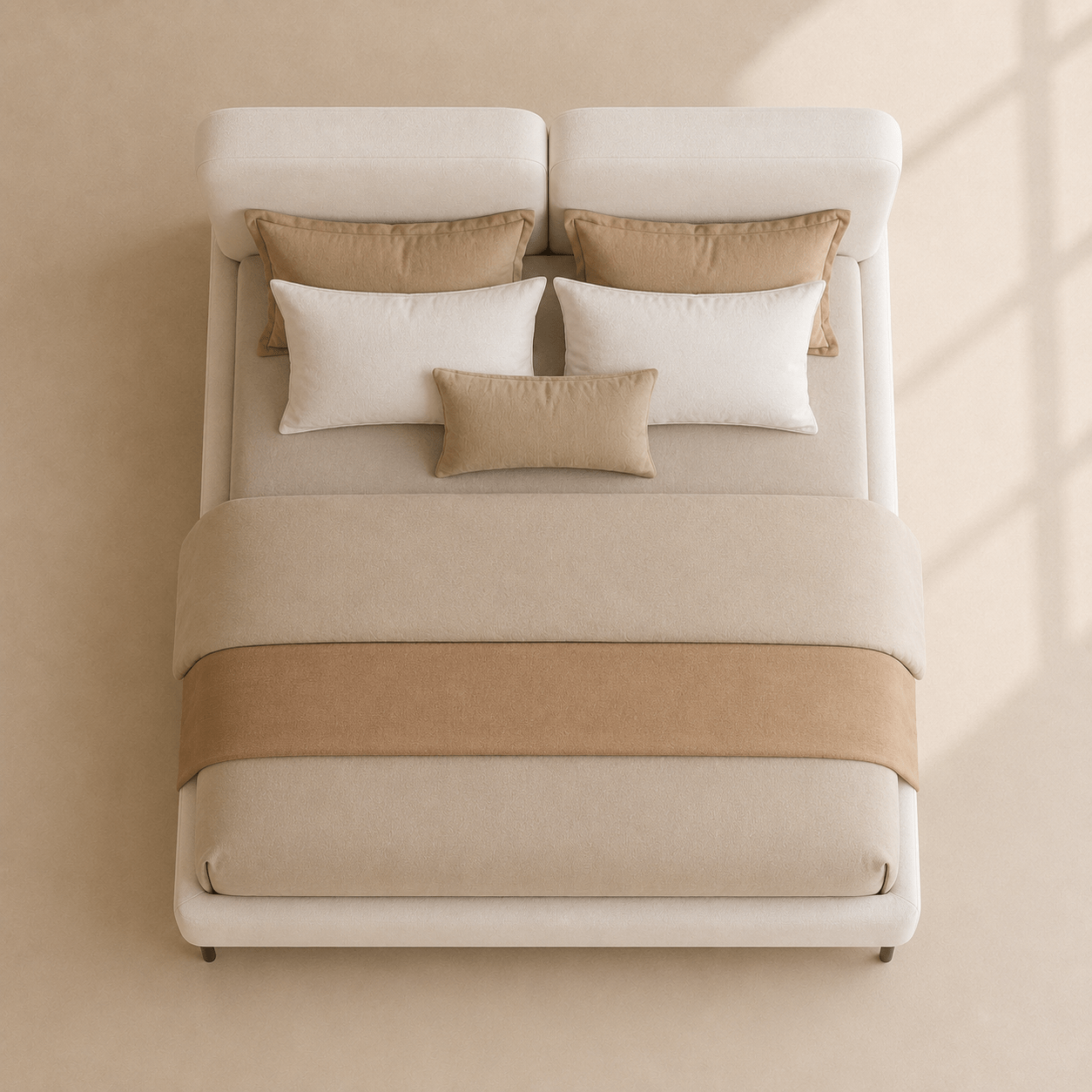Arctic Living Yucon Gestoffeerd Bed - Afbeelding 4