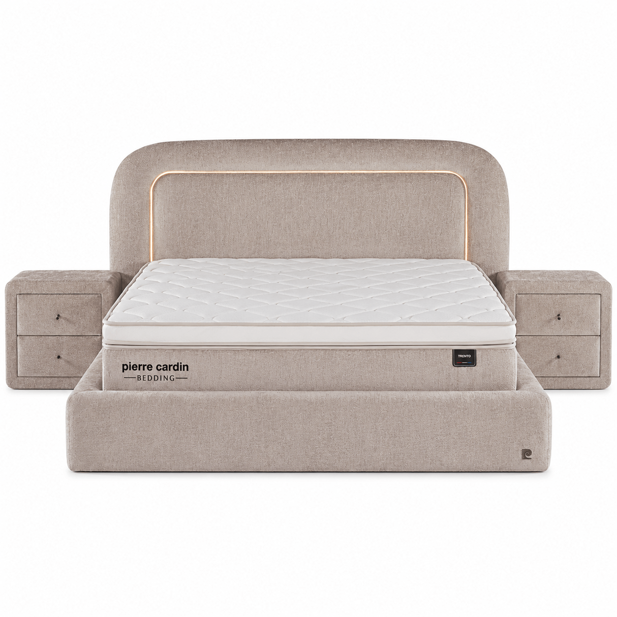 Doorsnede van het 28 cm dikke matras met 7-zone pocketvering en HR-koudschuim