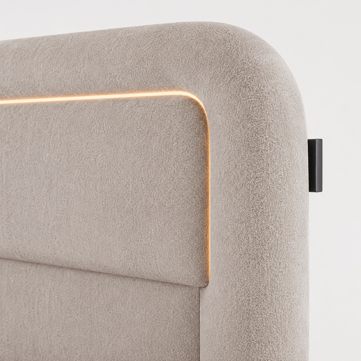 Hoofdbord van 110 cm op het Pierre Cardin Trento Opbergbed