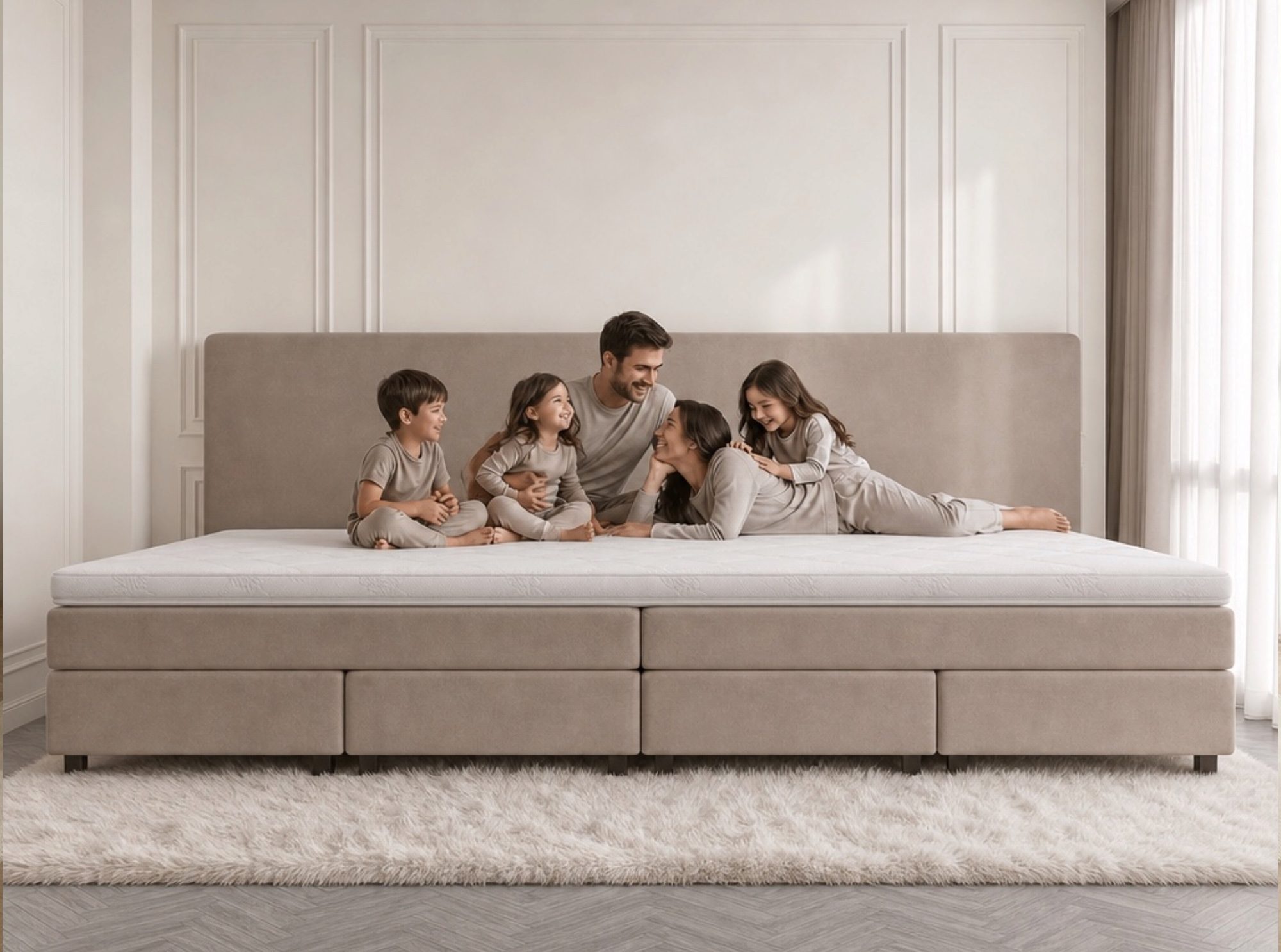 Van Schaik Familie Boxspring James XXL