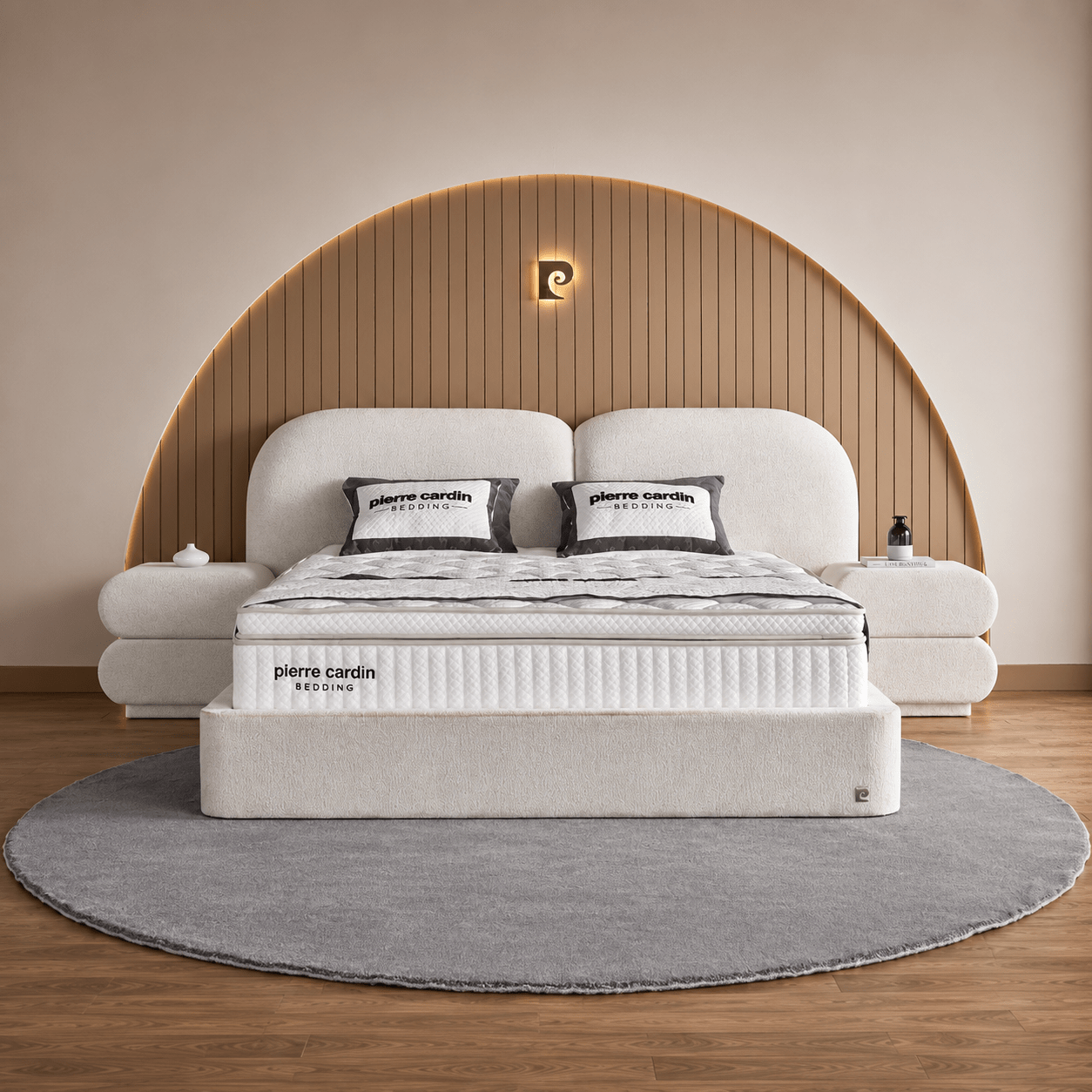 Doorsnede van het 28 cm dikke matras met 7-zone pocketvering en HR-koudschuim