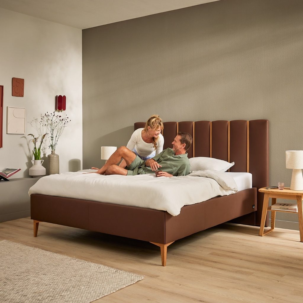 TEMPUR SECTION hoofdbord in een moderne slaapkamer