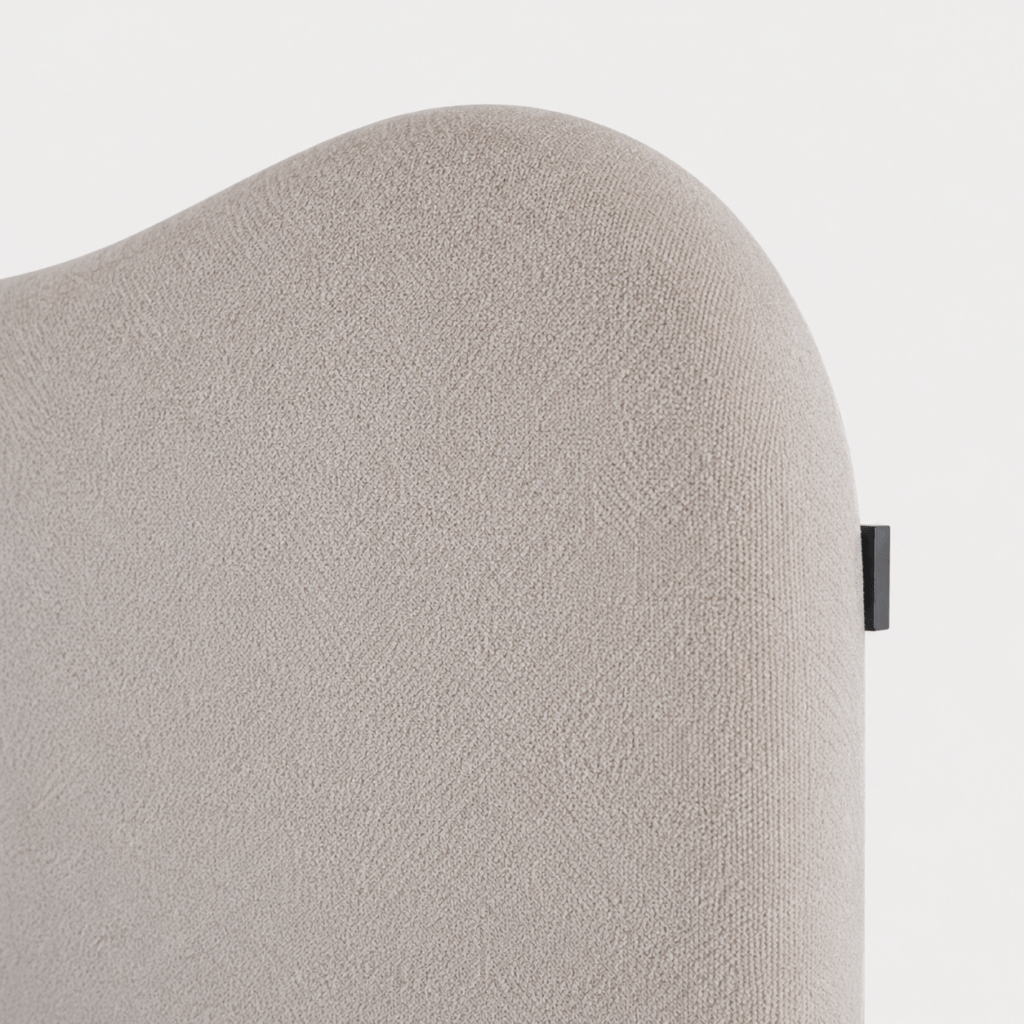 Hoofdbord van 116 cm op het Pierre Cardin LUNE Opbergbed