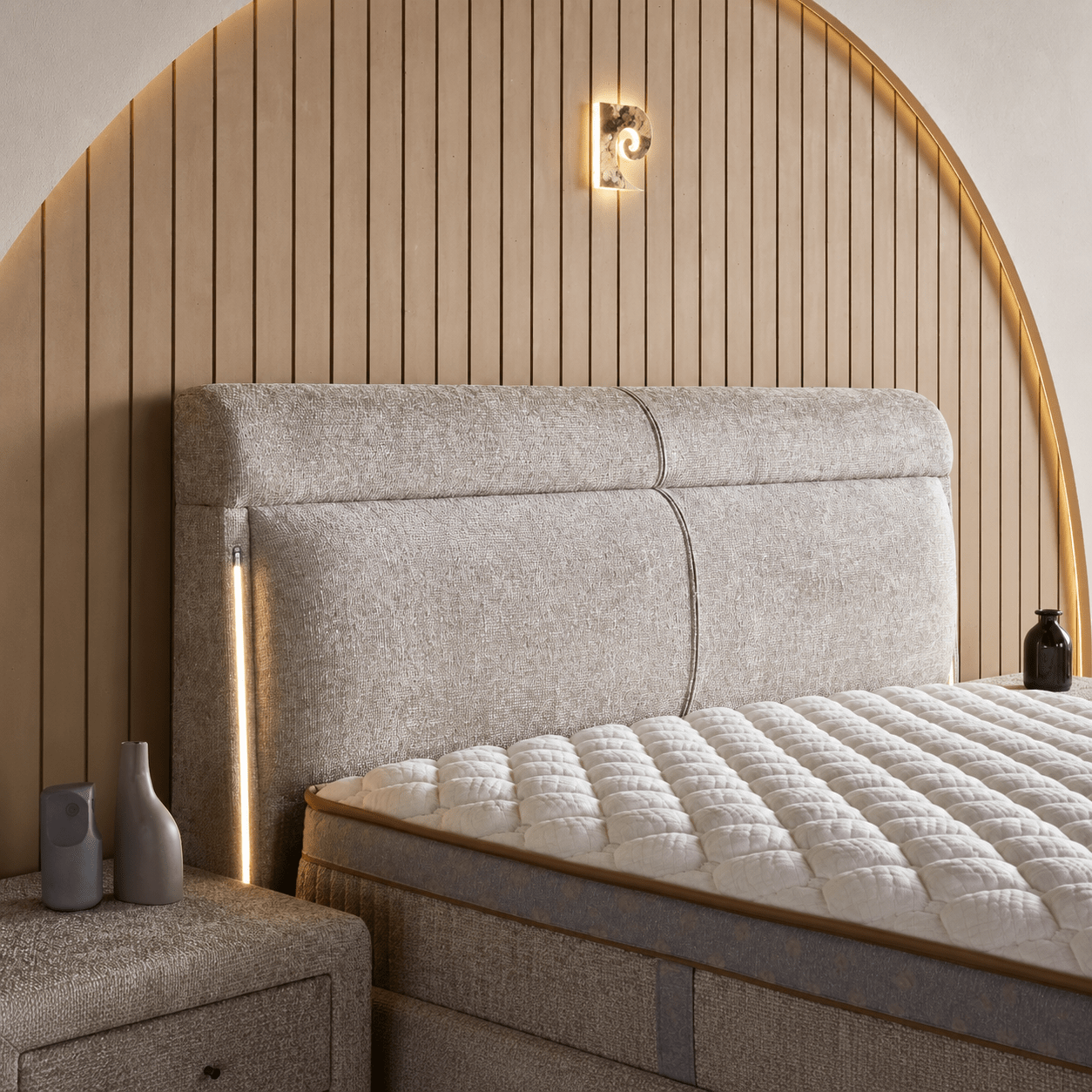 Pierre Cardin Palais opbergboxspring met een lighoogte van ca 65 cm