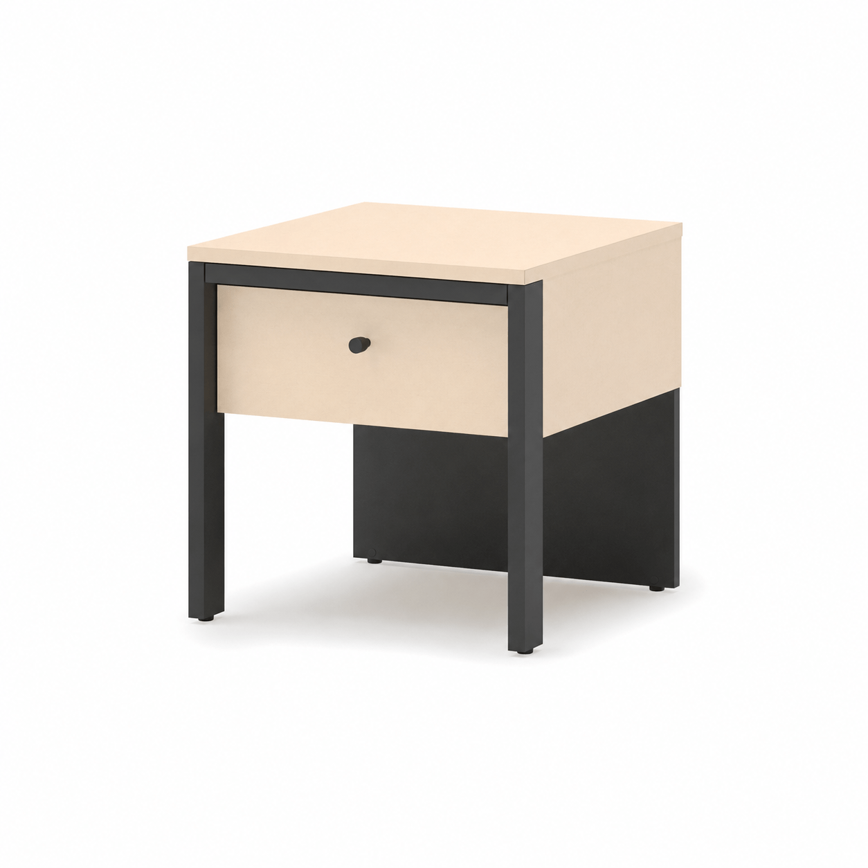 Lenart Enna Complete Slaapkamer Set – Beige / Zwart / Vincenza Eiken - Afbeelding 13