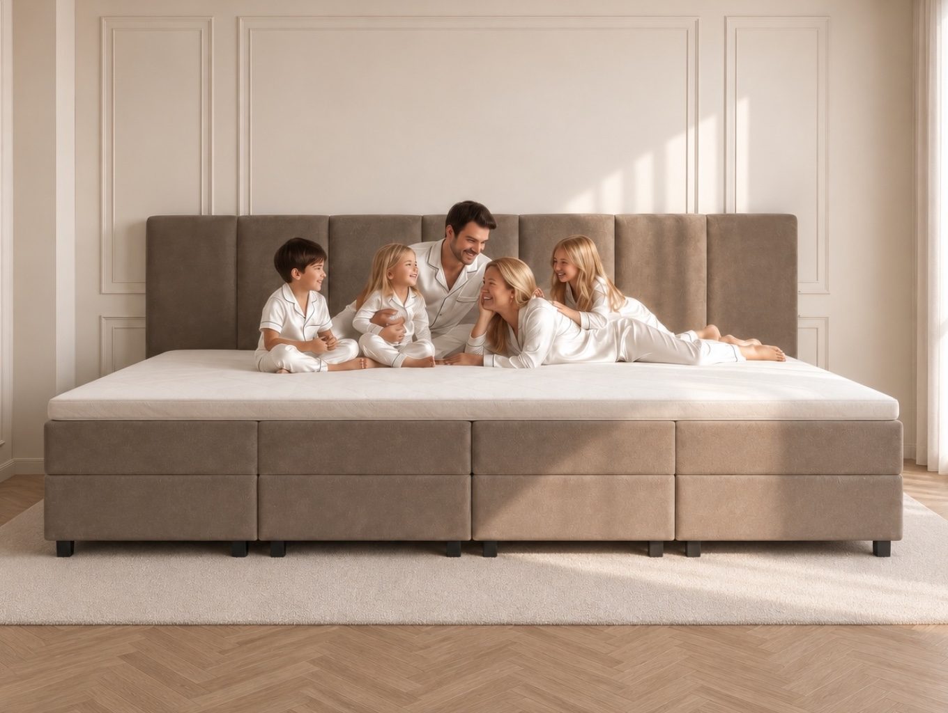 van Schaik Familie Boxspring Royal Velare XXXL